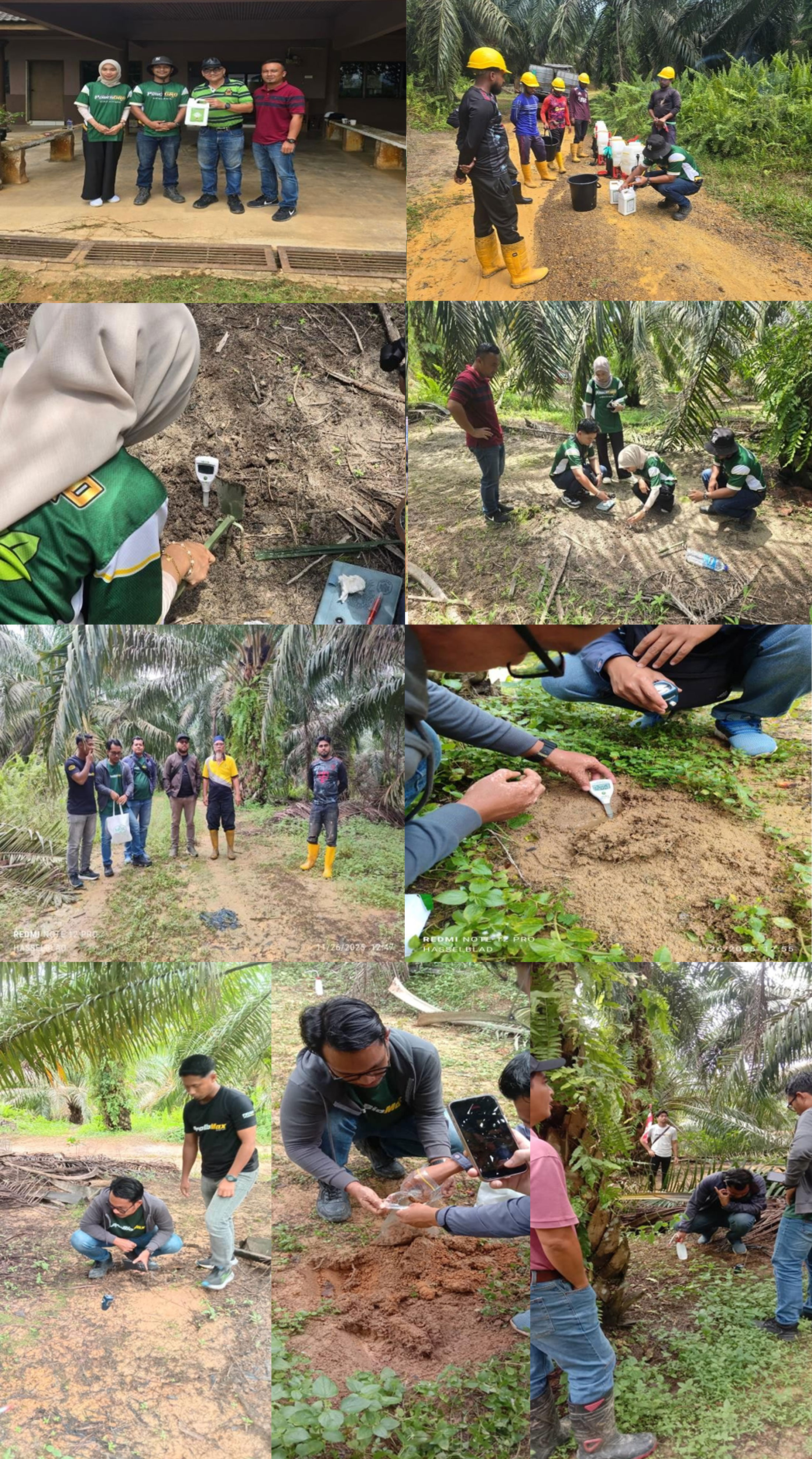 Pelaksanaan Program Penyuburan Tanah Fasa 2